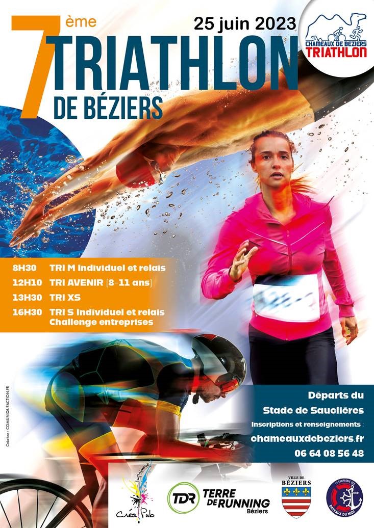 Triathlon de Béziers 2023