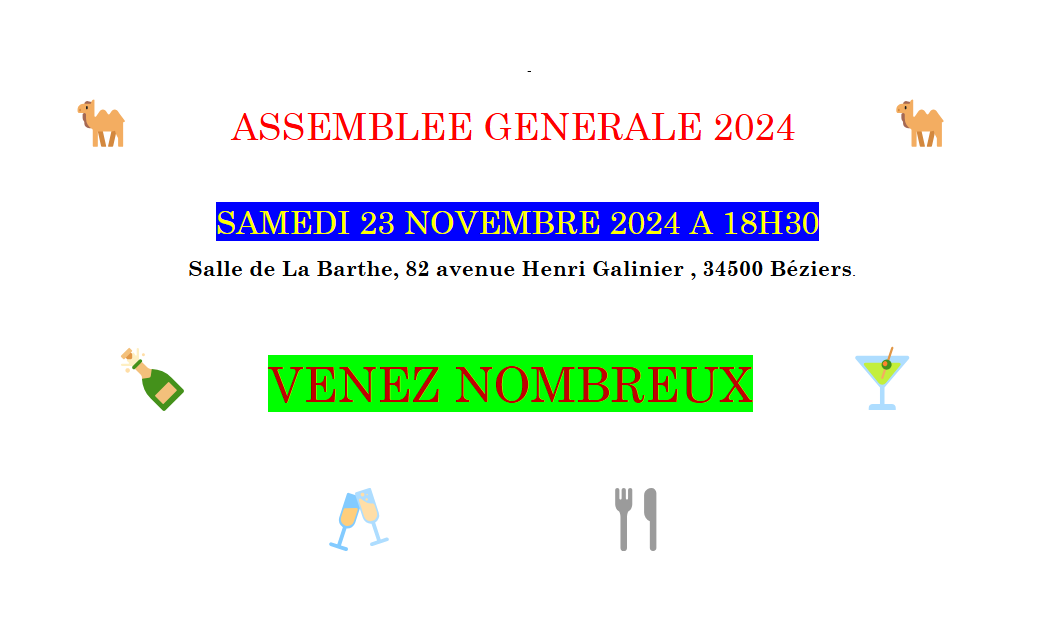 ASSEMBLEE GENERALE